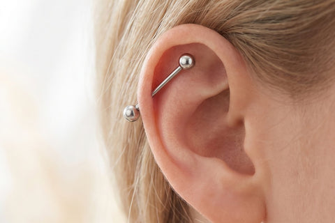 Piercing Helix Argento