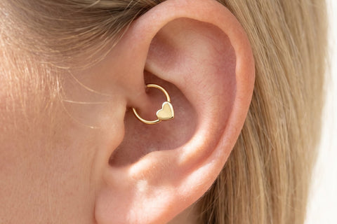 Piercing Daith Cuore