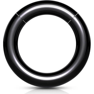 Acrilico Anello Piercing Acrilico nero Segment