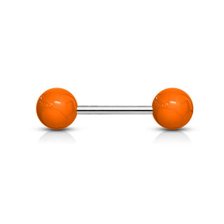 Barbell Sfera in acrilico a tinta unita