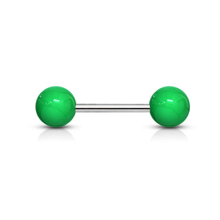 Barbell Sfera in acrilico a tinta unita
