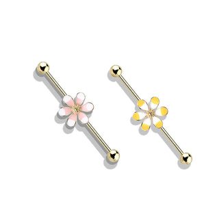Barbell Industrial Fiore bicolore