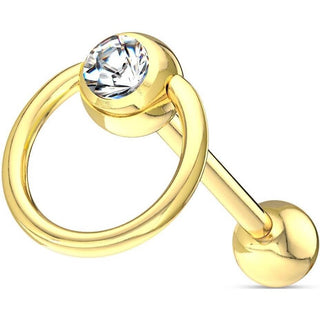 Barbell Lingua Anello da schiavo