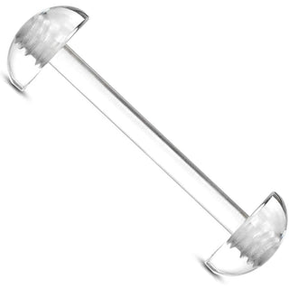Acrilico Barbell Lingua Semisfera in acrilico
