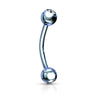Argento/blu chiaro/chiaro