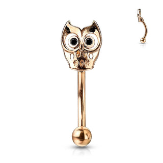 Piercing Sopracciglio Gufo