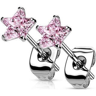 Argento 925 Argento con zircone a stella
