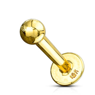 Oro 14 kt Labret Sfera