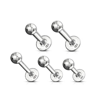 Oro 14 kt Labret Sfera