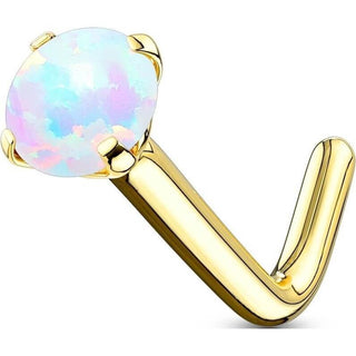 Oro 14 kt Nasale a L Opale