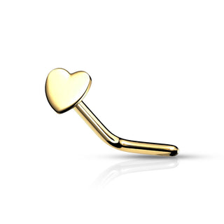Oro 14 kt Nasale a L Cuore