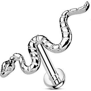 Titanio Labret Serpente  Push-In