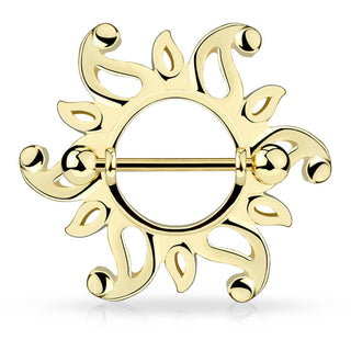 Piercing Capezzolo Sole Tribale