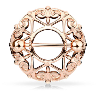 Piercing Capezzolo Tribale rotondo