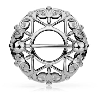 Piercing Capezzolo Tribale rotondo