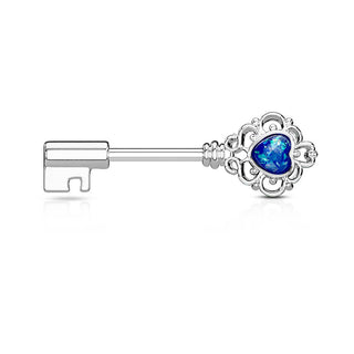 Piercing Capezzolo Chiave con zircone