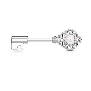 Piercing Capezzolo Chiave con zircone