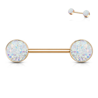 Piercing Capezzolo Pietra sintetica brillante