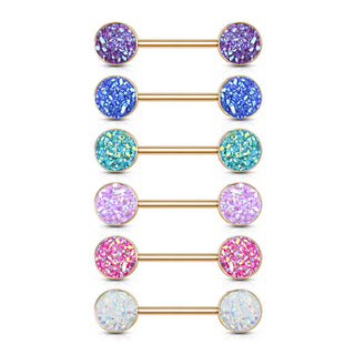 Piercing Capezzolo Pietra sintetica brillante