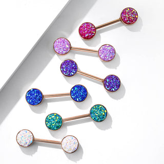 Piercing Capezzolo Pietra sintetica brillante