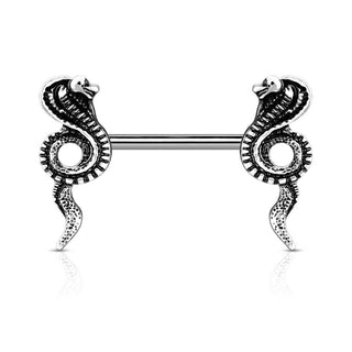 Piercing Capezzolo Cobra