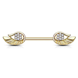 Piercing Capezzolo Ali con zirconi