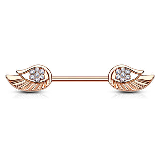 Piercing Capezzolo Ali con zirconi