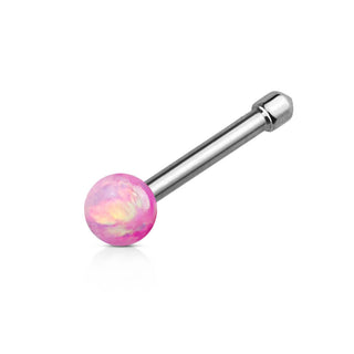 Stud Nasale Sfera in opale