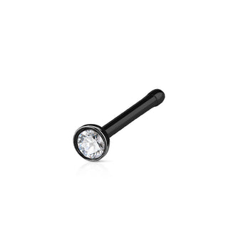 Stud Nasale Zircone rotondo