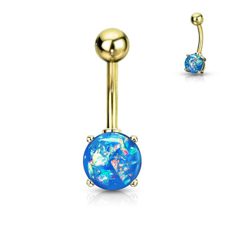 Piercing Ombelico Opale