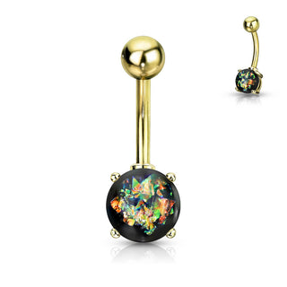 Piercing Ombelico Opale