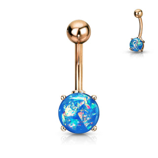 Piercing Ombelico Opale