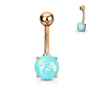 Piercing Ombelico Opale