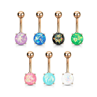 Piercing Ombelico Opale