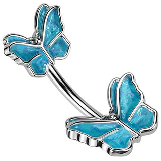 Piercing Ombelico Farfalle