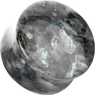 Plug Labradorite Pietra naturale doppia svasatura