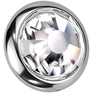 Titanio Top con zircone tondo incastonato Filettatura Interna