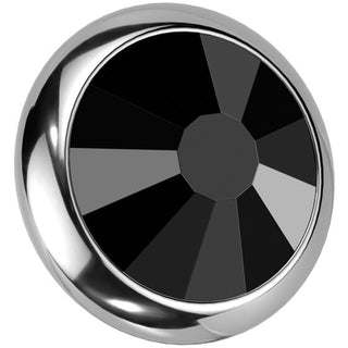 Titanio Top con zircone tondo incastonato Filettatura Interna