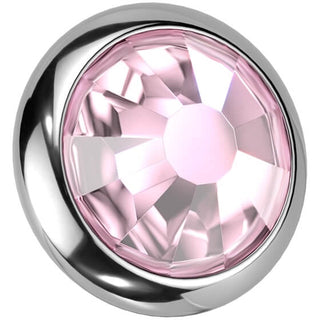 Titanio Top con zircone tondo incastonato Filettatura Interna