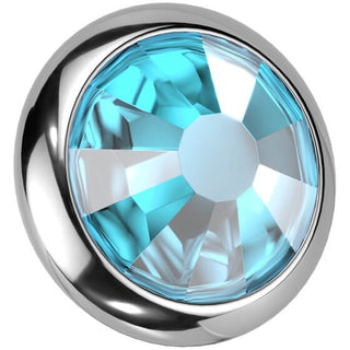 Titanio Top con zircone tondo incastonato Filettatura Interna