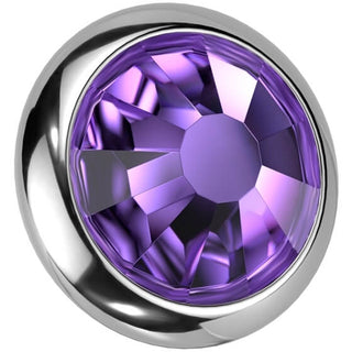 Titanio Top con zircone tondo incastonato Filettatura Interna