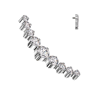 Titanio Superiore a 9 Zirconi Filettatura Interna