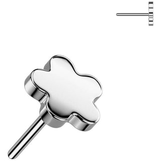 Titanio superiore fiore Push-In