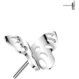 Titanio Superiore farfalla Push-In