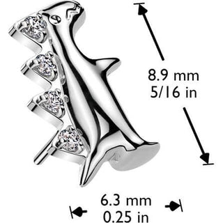Titanio Superiore dinosaurio zircone Push-In