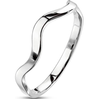 Linea argento ondulata