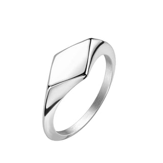 Argento con forma di diamante