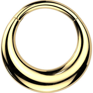 Anello Piercing Creola spessa Segment