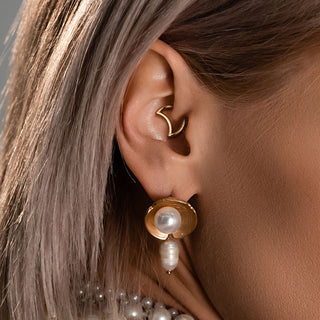Anello Piercing  Luna Clicker