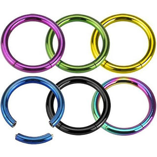Anello Piercing Diversi colori Segment